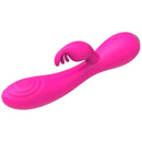Nalone magic stick coniglio vibratore triple teste stimolanti - rosa-2