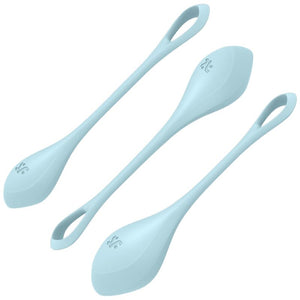 Coni vaginali Satisfyer Yoni Power 2 Celeste