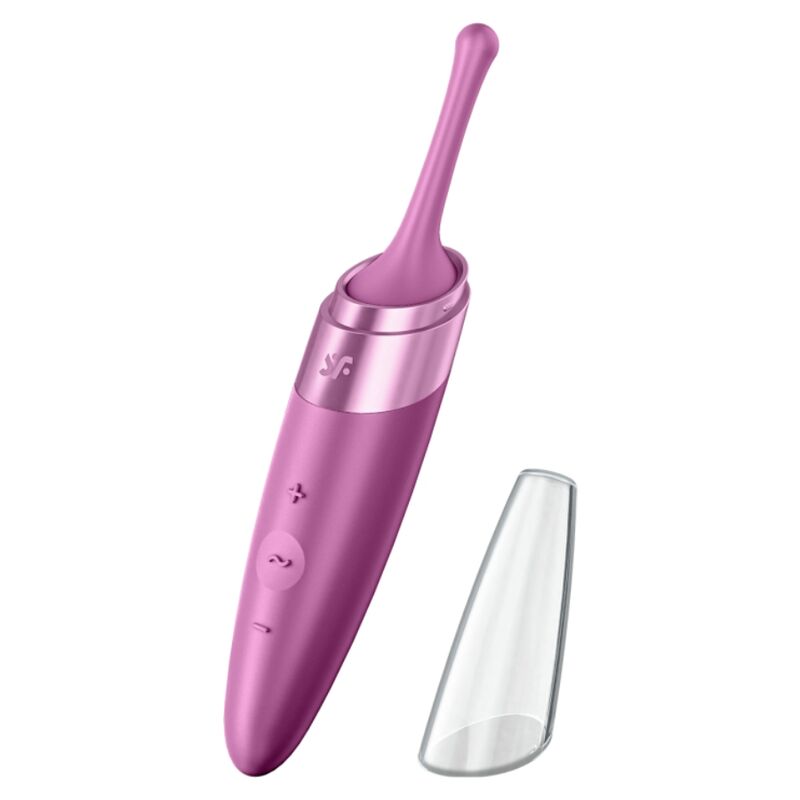 Satisfyer twirling joy clit punta stimolante - fucsia-0