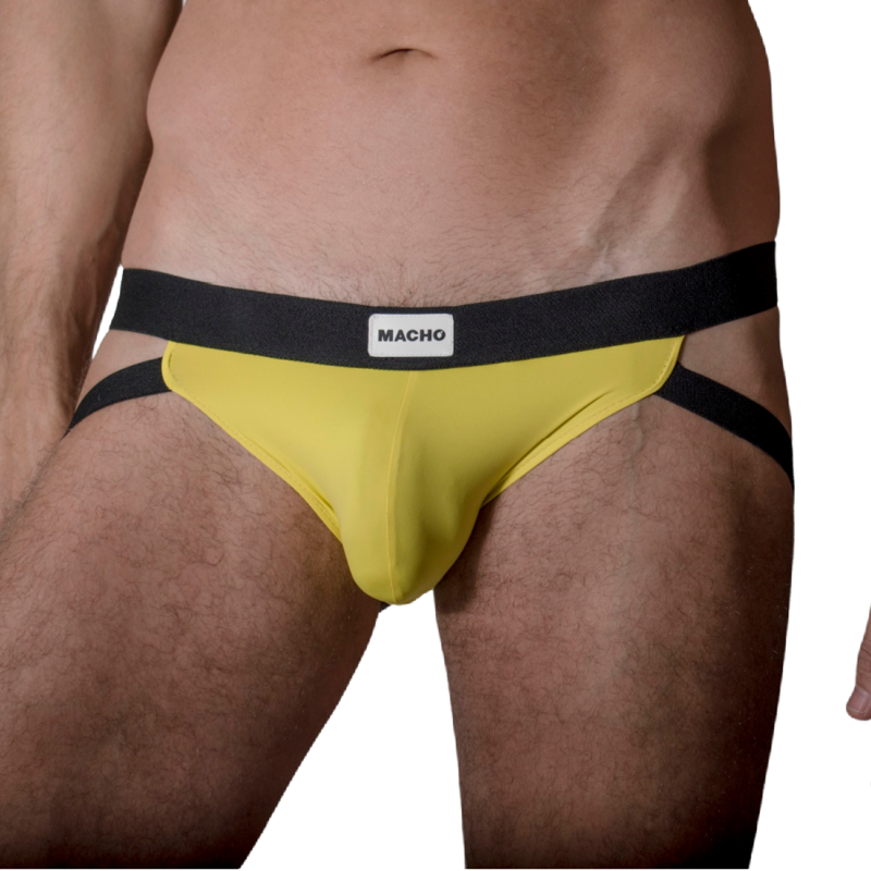 Macho jockstrap mx22a - giallo l/xl-0