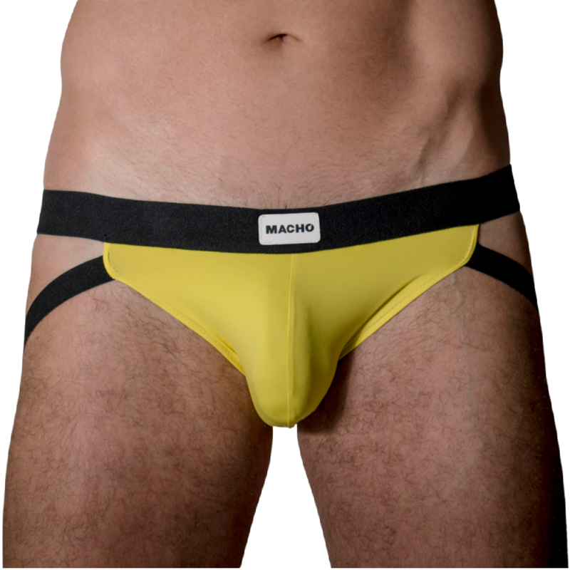 Macho jockstrap mx22a - giallo l/xl-1