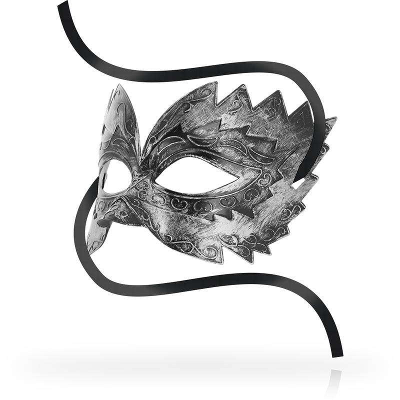 Maschere ohmama maschera oculare veneziana - argento-1