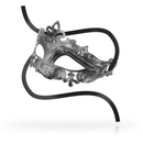 Maschere ohmama maschera oculare veneziana - argento-1