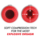 Jamyjob rocket masturbator soft compressione tecnica e vibrazione-8