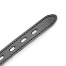 Bavaglio a sfera ohmama fetish in silicone con cintura in pelle-6