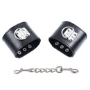 Ohmama fetish feste da polso con chiusura a scatto-6