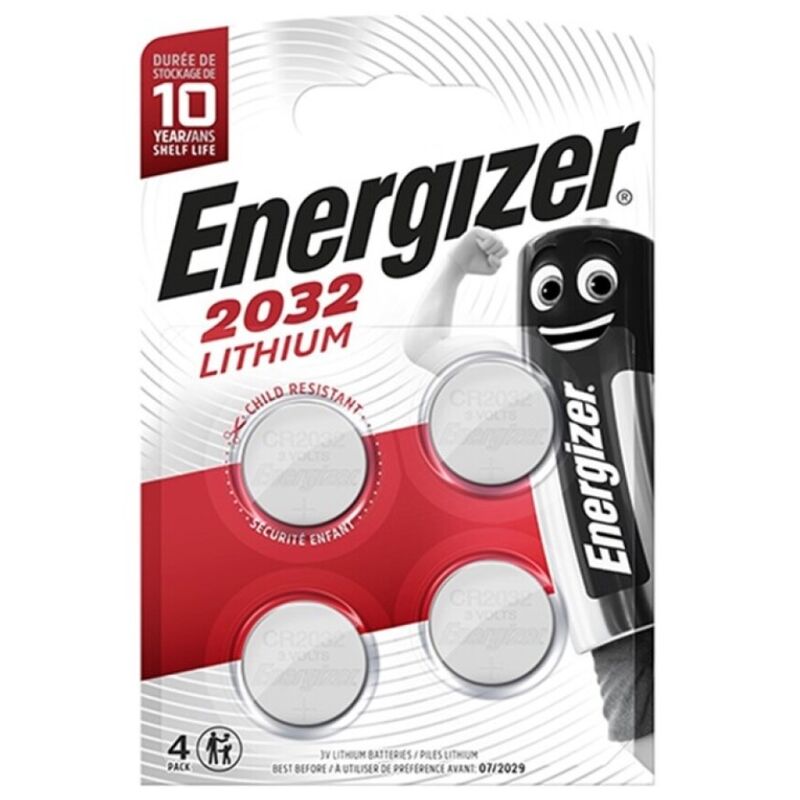 Energizer batteria litio pulsante cr2032 3v 4 unitÀ-0