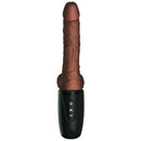 King cock plus tripla minaccia - colore marrone della pelle-5