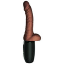 King cock plus tripla minaccia - colore marrone della pelle-4