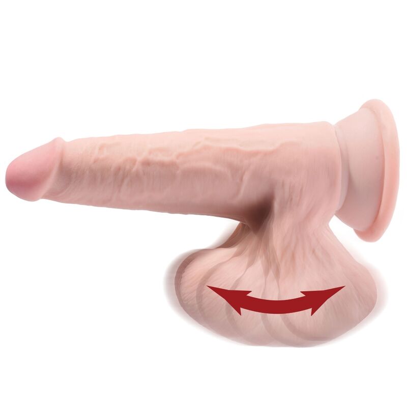 King cock plus 3d cock sfere oscillanti 12,7 cm-2