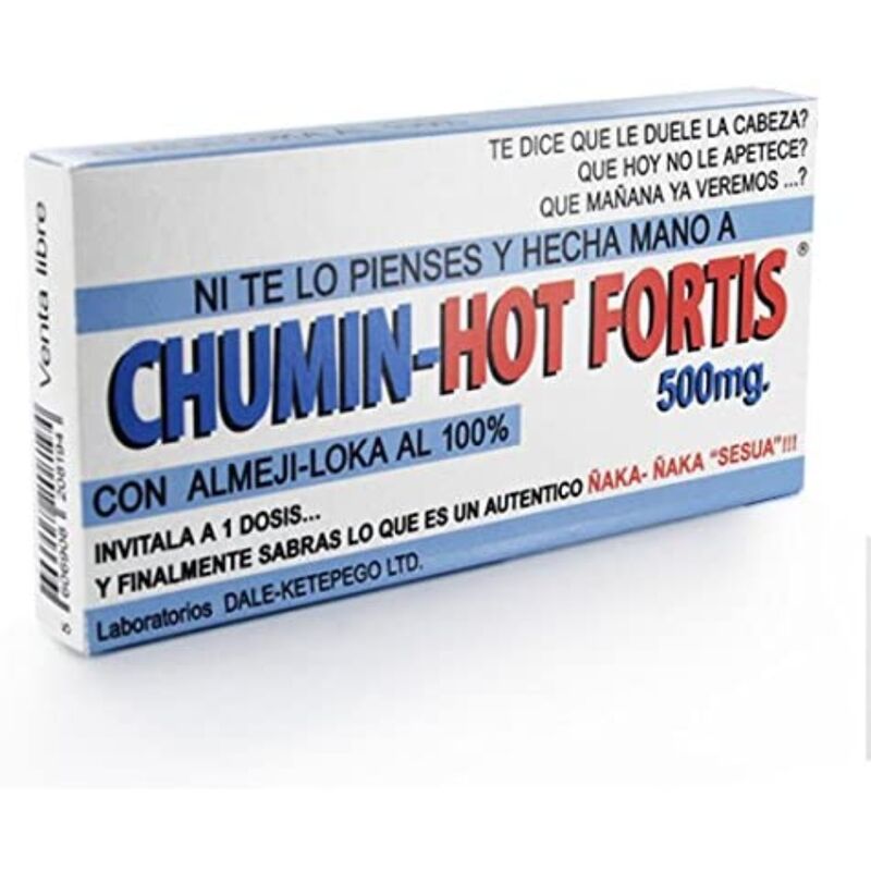 Diablo picante - caja de medicamentos chumin-hot fortis-0