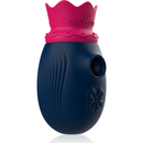 Stimolatore intenso del clit 10 frequenze di leccata e aspirazione - blu-5