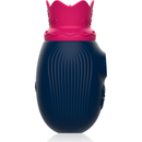 Stimolatore intenso del clit 10 frequenze di leccata e aspirazione - blu-6