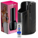 Kiiroo keon + feel nicolette shea stroker + aqua quality lube 50 ml-0
