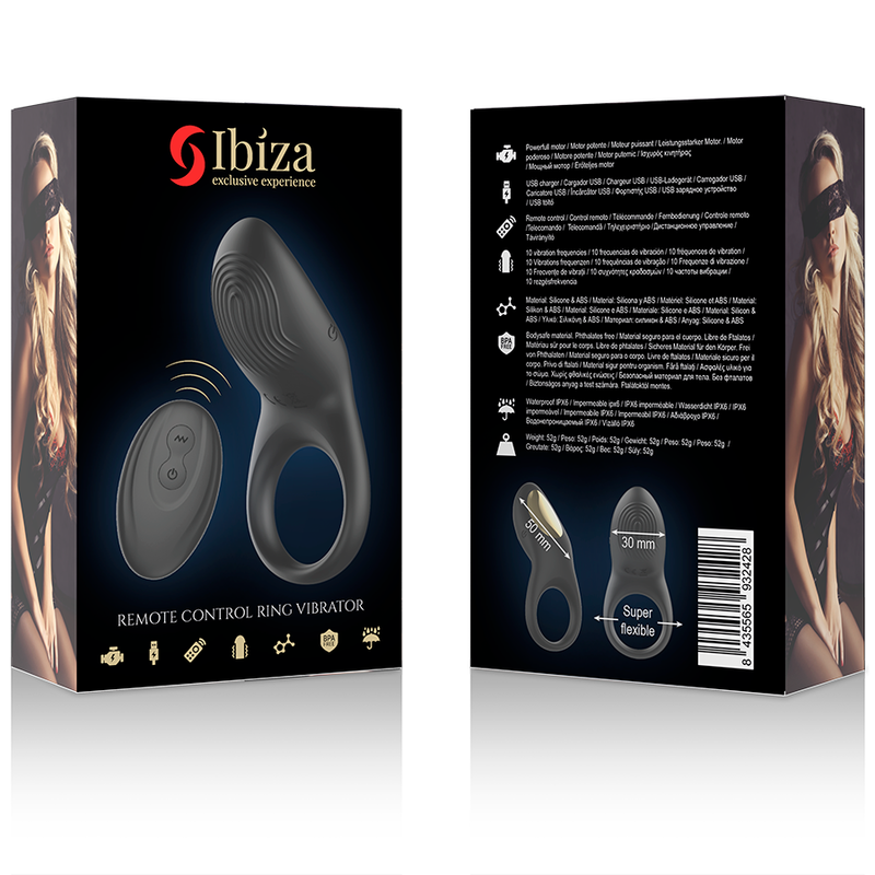 Ibiza remote control ring vibrator full contact-8