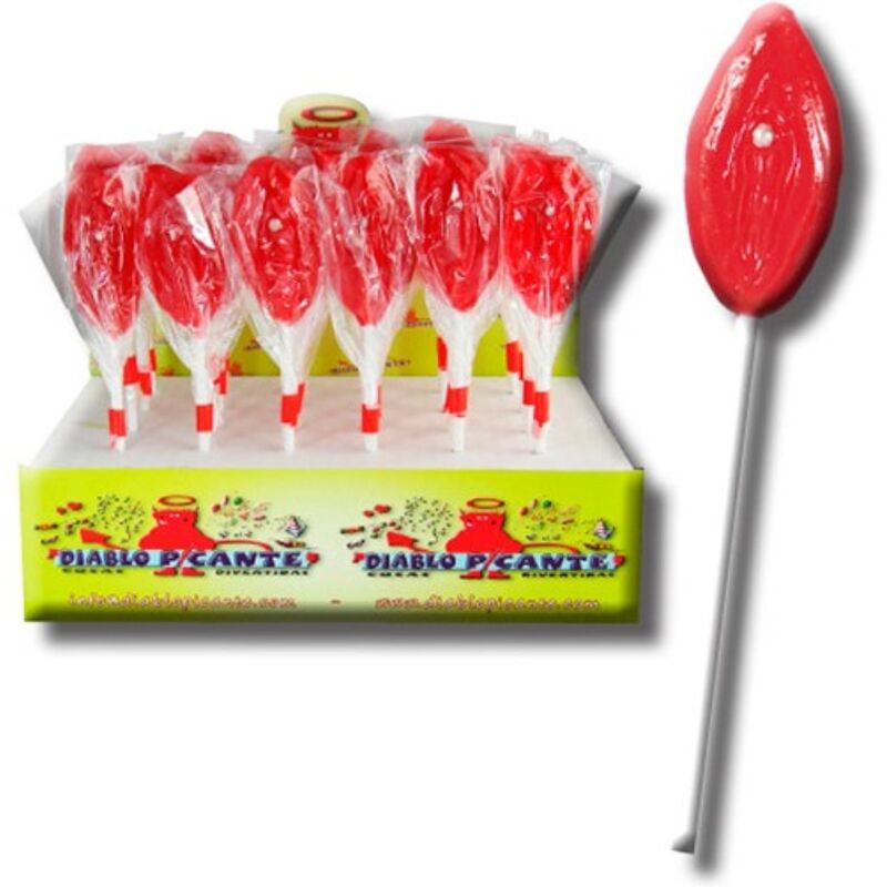 Diablo picante - labbra gummy lollipop-1