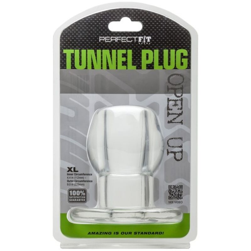 Perfect fit tunnel plug xl - trasparente-1