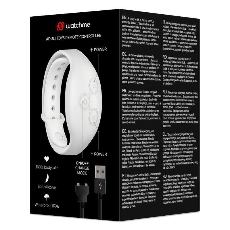 Watchme reloj control remoto wireless technology - azabache y cobre-12