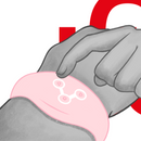 Watchme orologio con tecnologia wireless - rosa morbido-7