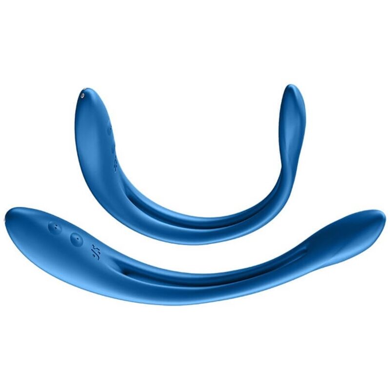 Gioco elastico satisfyer multi vibratore - blu-2
