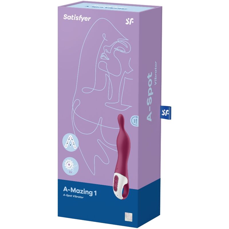 Vibratore satisfyer a-mazing 1 a-spot - bacca-2