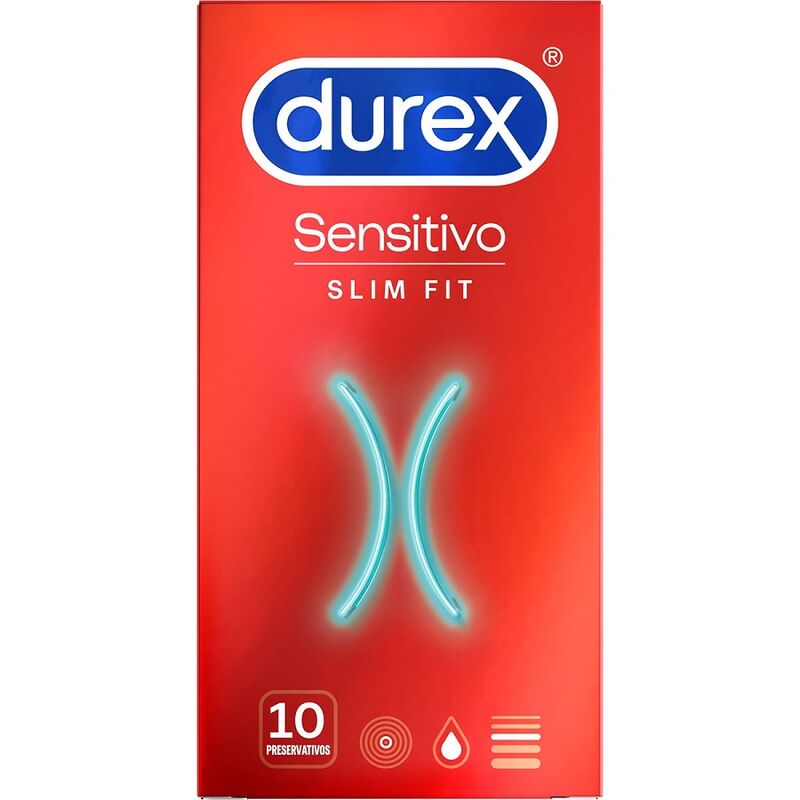 Durex sensitivo slim fit 10 unidades-0