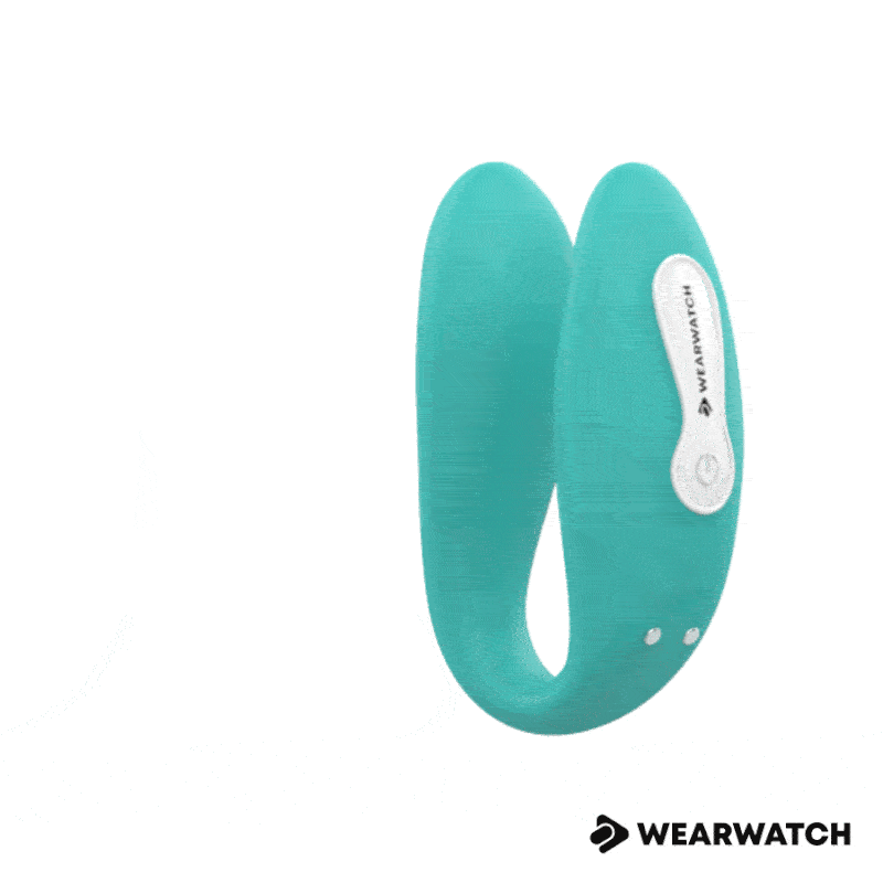Wearwatch dual pleasure wireless technology watchme aquamarine / jet black-0