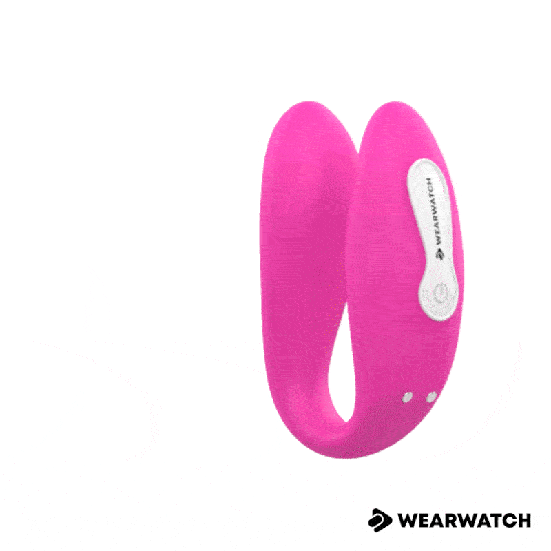 Wearwatch vibrador dual technology watchme fucsia /azabache-0