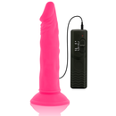 Diversia dildo vibrante flessibile 23 cm - rosa-5