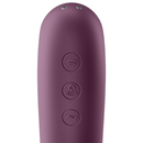 Satisfyer dual kiss clit stimolante - rosso vino-2