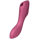 Satisfyer curvy trinity 3 estimulador clitoris - rojo