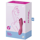 Succhia Clitoride Satisfyer Curvy Trinity 3 Rosso