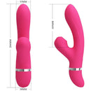 Vibratore per conigli aspirazione grazioso amore willow-2