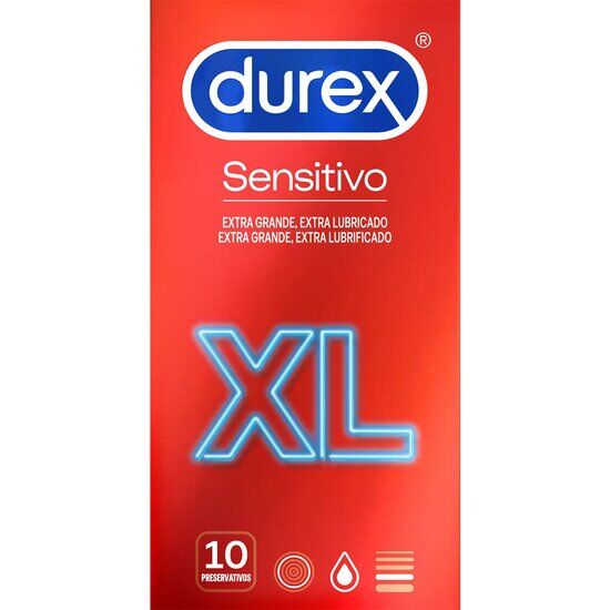 Preservativi durex sensibili xl 10 unitÀ-0