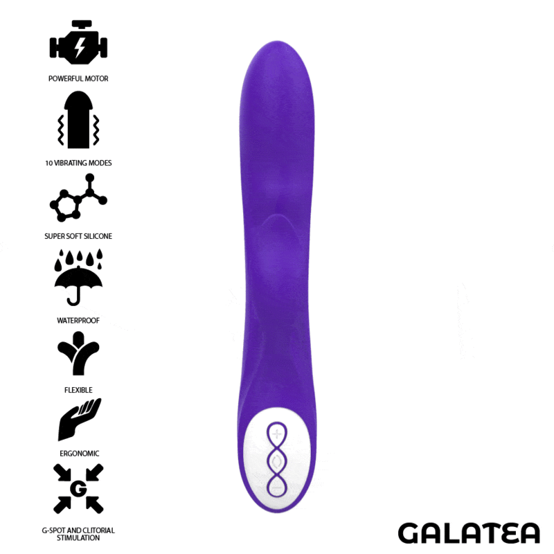 Galatea galo vibratore viola-0