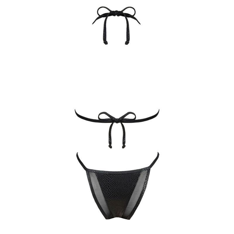 Obsessive - bikini punta negra nero l-3