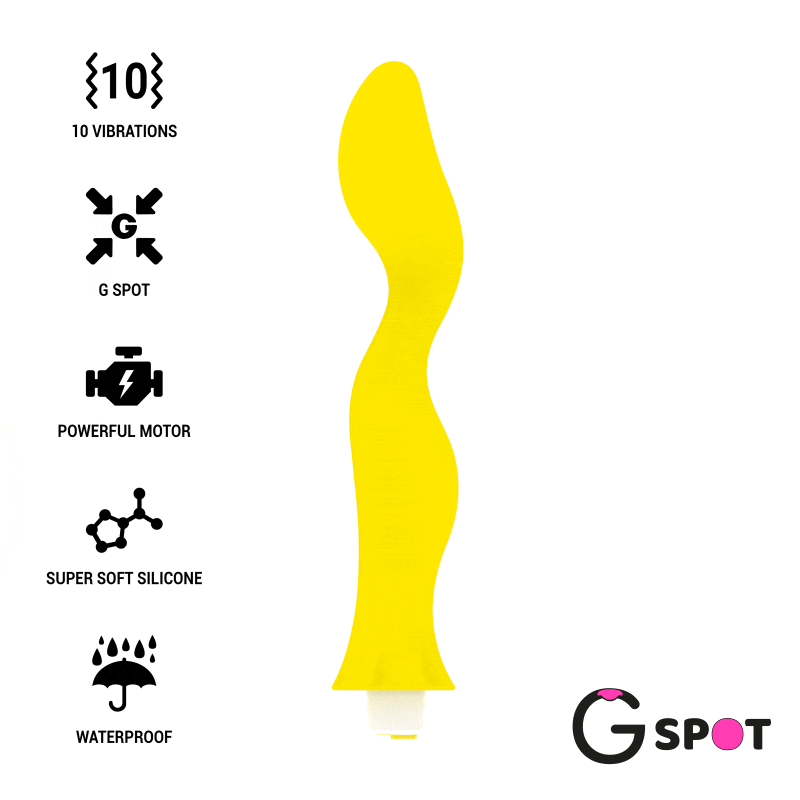 Vibratore g-spot gavyn g-spot giallo-0