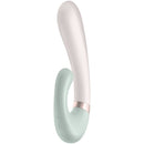 Satisfyer heat wave vibrator app - white-0