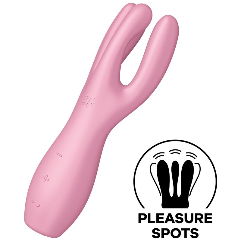 Vibratore satisfyer threesome 3 - rosa-0