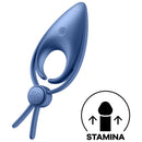 Anello da sniper satisfyer vibratore blu-0