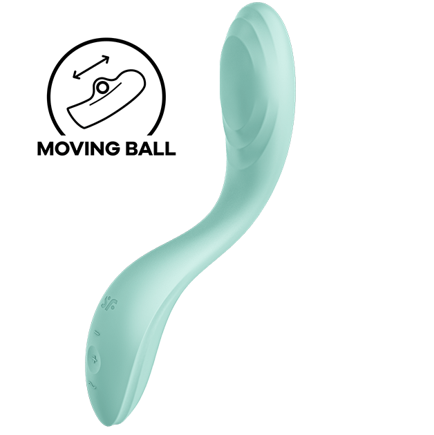 Vibratore g-spot satisfyer rrrolling pleasure - verde-0