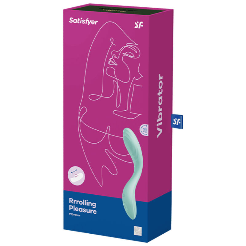 Vibratore g-spot satisfyer rrrolling pleasure - verde-4