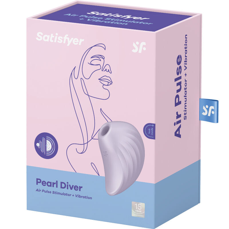 Stimolatore e vibratore satisfyer pearl diver - viola-3