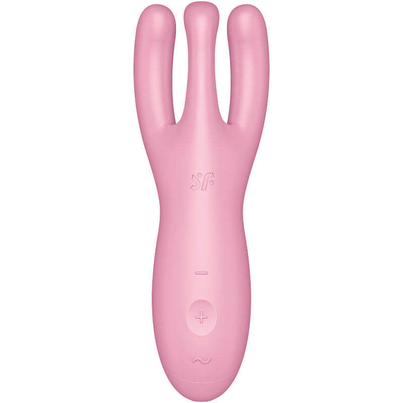 Satisfyer threesome 4 vibrator app - pink-1