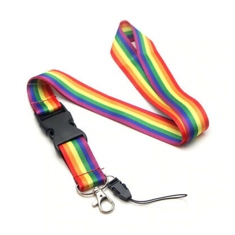 Pride - cordino con bandiera lgbt