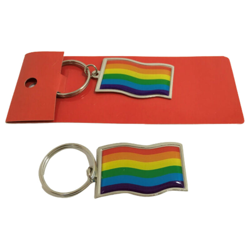 Pride - portachiavi con bandiera lgbt