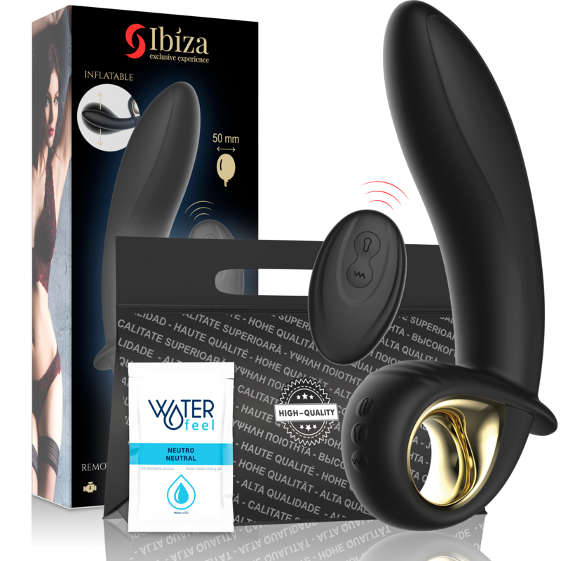 Ibiza remote control inflatable vibrator-5
