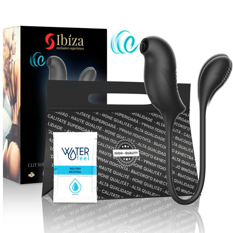 Ibiza clit sucker stimulator and vibrator-5