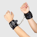 Manette secretplay black bondage - collezione bdsm-4