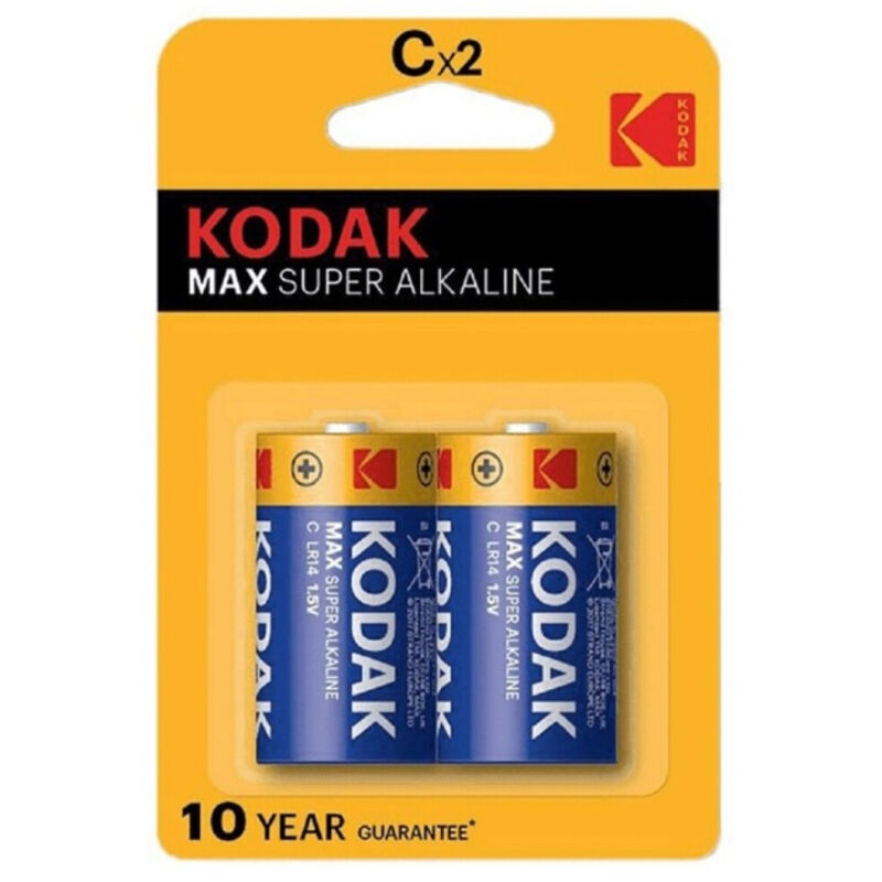 Batteria alcaline kodak max c lr14 2 unitÀ-0